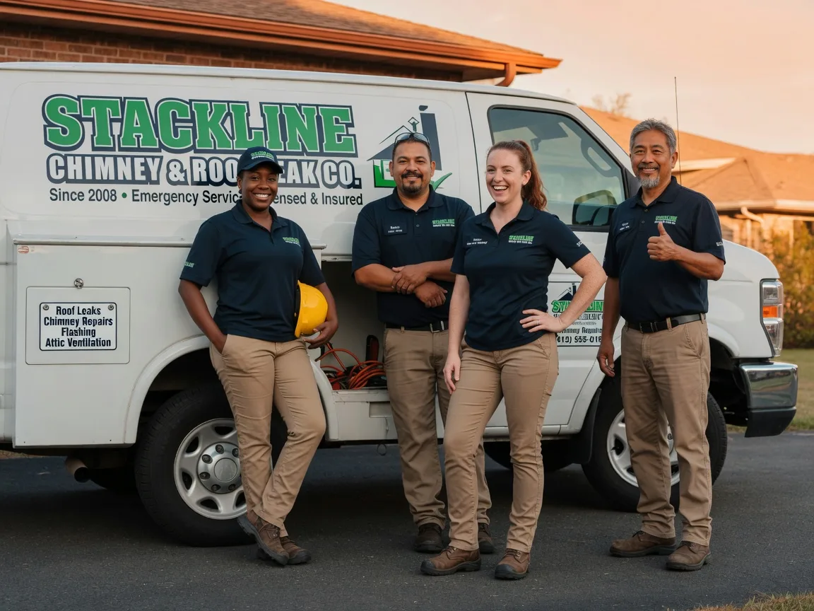 Chimney flashing repair company in Buckeystown, MD